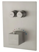 Душевой комплект Wonzon & Woghand WW-88929003-BN С ВНУТРЕННЕЙ ЧАСТЬЮ, брашированный никель