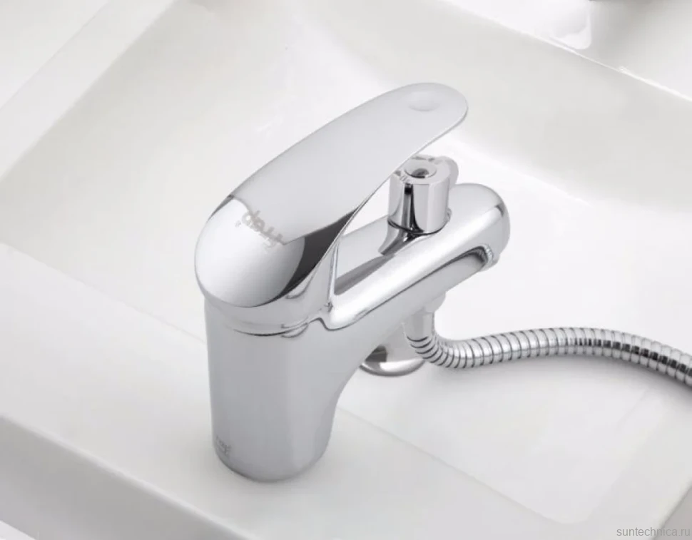 Смеситель на борт ванны Frap H21 F1221 хром