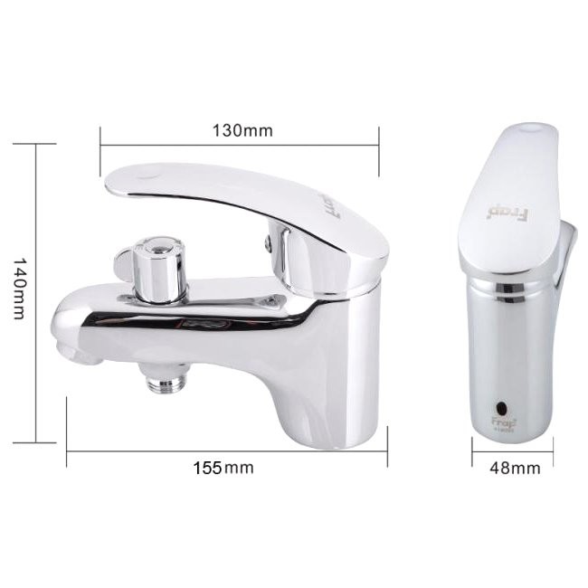 Смеситель на борт ванны Frap H21 F1221 хром