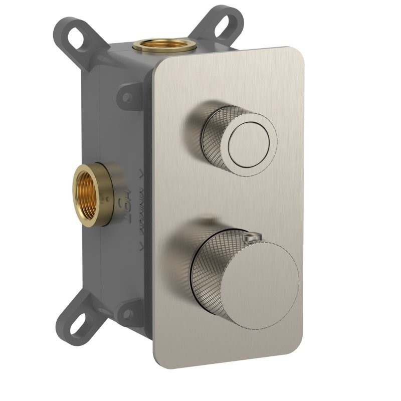 Смеситель для душа AQUAme с термостатом встраиваемый AQM8810BN