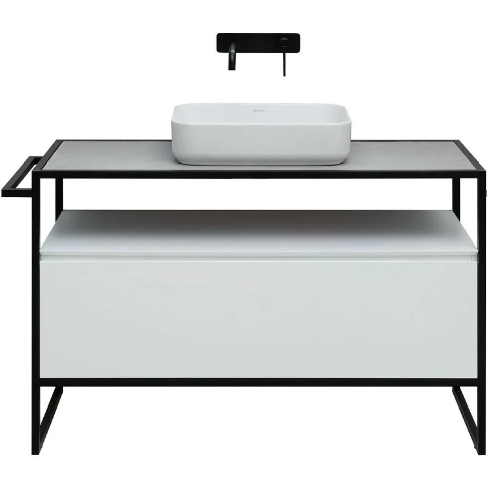 Тумба под раковину Allen Brau Priority 120 напольная, белый матовый
