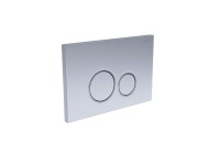 Кнопка смыва для унитаза AQUATEK Pneumo S PNS-0000013 АБС-пластик, цвет матовый хром