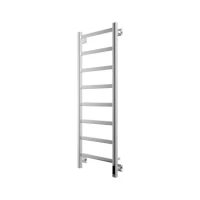 Полотенцесушитель электрический Grota Soffi K 430х1200 NP EL 120x45 см, подключение справа, слева, скрытое подключение справа, глянцевый хром, лесенка