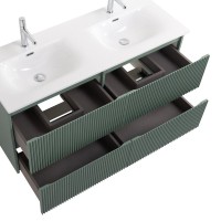 Мебель для ванной комнаты BelBagno Uno 120 подвесная, 4 ящика, матовая еловая