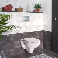 Система инсталляции для унитазов Berges Atom 410 кнопка хром