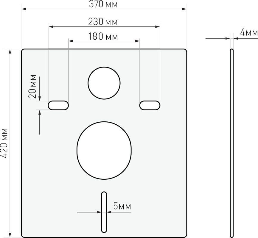 Система инсталляции для унитазов Berges Atom 410 кнопка хром