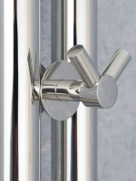 Полотенцесушитель водяной Сунержа Нюанс Pro 00-0412-1550 150x10 см, глянцевый хром, I-образный