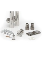 Полотенцесушитель водяной Сунержа Нюанс Pro 00-0412-1550 150x10 см, глянцевый хром, I-образный