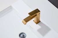 Смеситель для раковины Haiba HB10575-5 золото Смеситель для раковины Haiba HB10575-5 золото