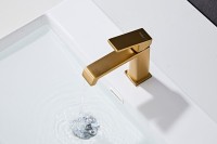 Смеситель для раковины Haiba HB10575-5 золото Смеситель для раковины Haiba HB10575-5 золото