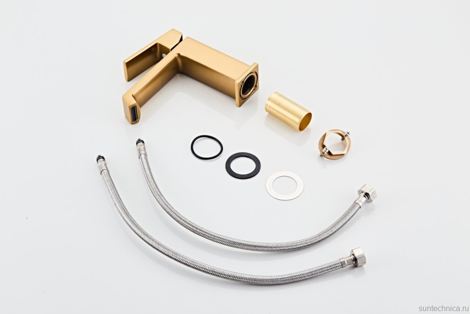 Смеситель для раковины Haiba HB10575-5 золото