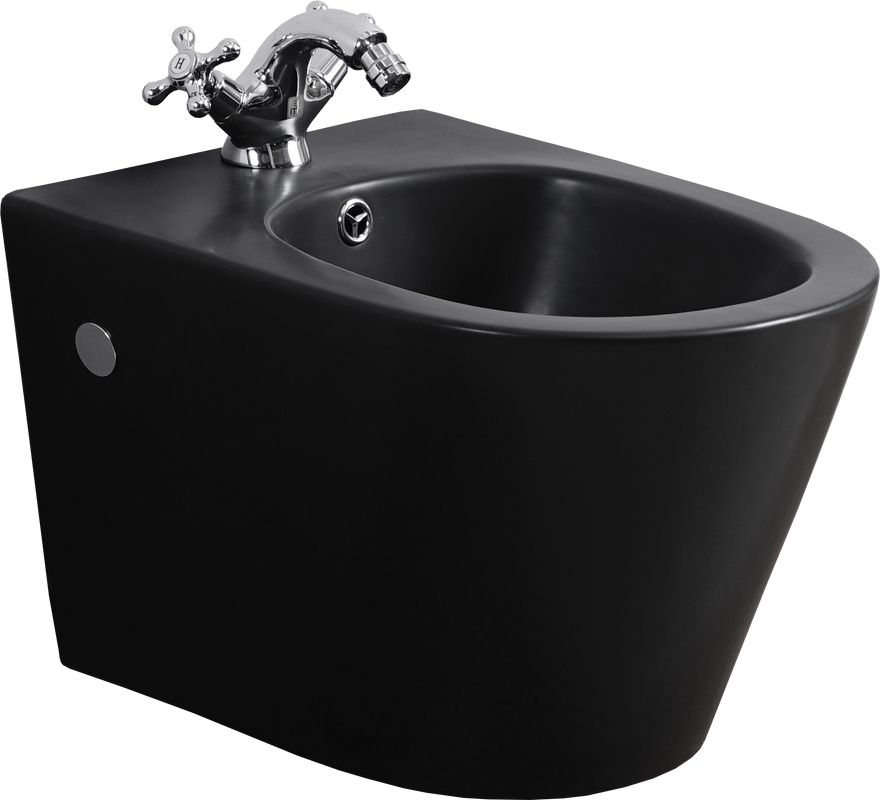 Биде подвесное Timo Inari TK-504MB матовое черное