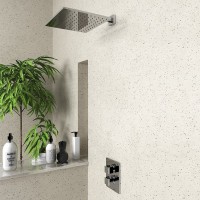 Термостатический смеситель встраиваемый Paini Dax-R 84CR690TH С ВНУТРЕННЕЙ ЧАСТЬЮ, для душа