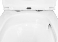 Унитаз-компакт напольный AZARIO Vetro AZ-2149- UQ глянцевый белый