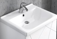 Тумба с раковиной Vigo Geometry 50 белая