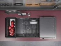 Мойка кухонная Omoikiri Taki 74-U/IF-GM вороненая сталь