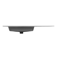 Тумба с раковиной Cezares Duet 100 L bianco lucido, раковина Cezares CZR-8095-100-L