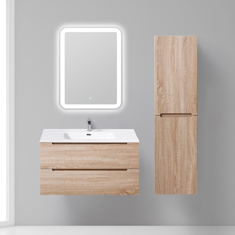 Тумба под раковину BelBagno Etna 90 rovere bianco