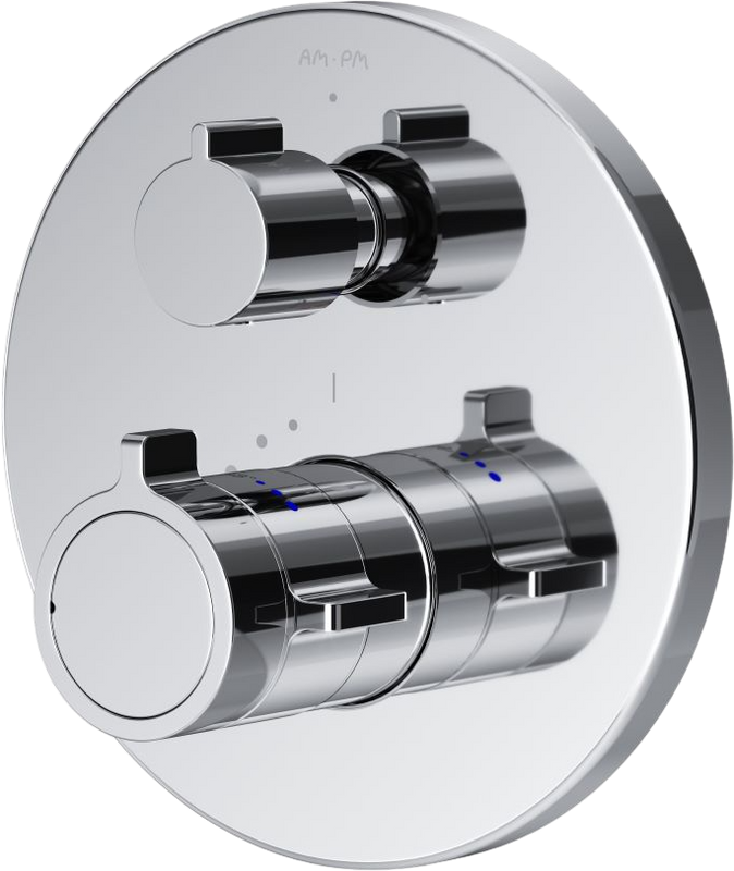 Термостатический смеситель встраиваемый AM.PM X-Joy F85A95600 С ВНУТРЕННЕЙ ЧАСТЬЮ, хром
