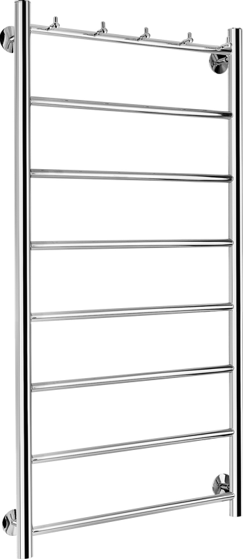Полотенцесушитель водяной Secado Триада 1 К 100x55 см, глянцевый хром, лесенка