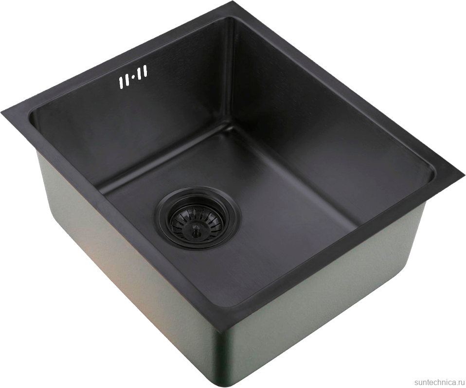 Мойка кухонная Zorg Inox PVD SZR 5050 GRAFIT графит