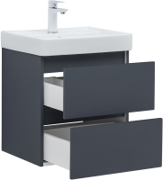 Мебель для ванной комнаты Aquanet Вега 2.0 50 подвесная, маренго