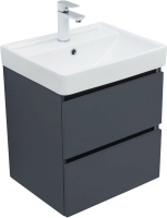 Мебель для ванной комнаты Aquanet Вега 2.0 50 подвесная, маренго