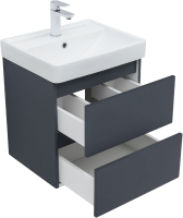 Мебель для ванной комнаты Aquanet Вега 2.0 50 подвесная, маренго