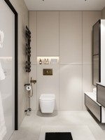 Полотенцесушитель электрический EWRIKA Медея LX 100x50 см, подключение справа, слева, матовый черный, лесенка, из стали