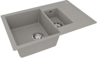Мойка кухонная Lemark Ramza 760 9910039 грей