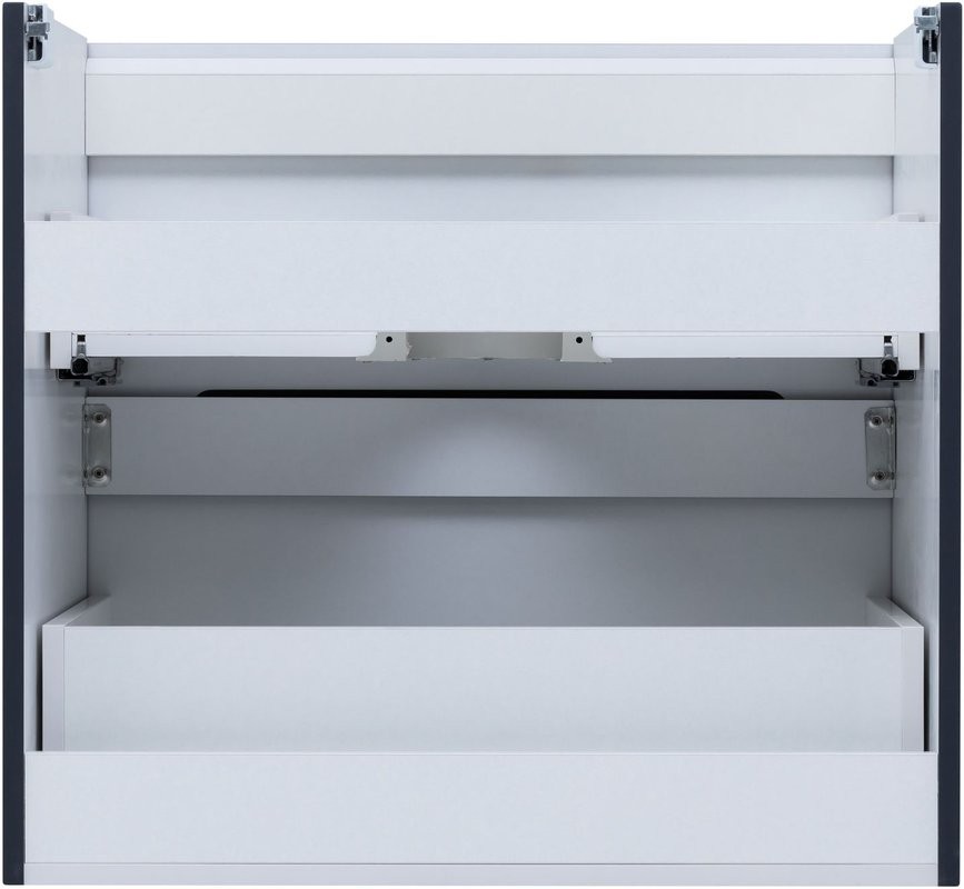 Тумба с раковиной Aquanet Джейн 70 подвесная, маренго