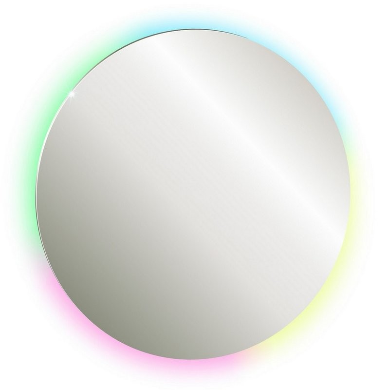 Зеркало круглое Abber Mond AG6204SSmart 77 см, с RGB-подсветкой
