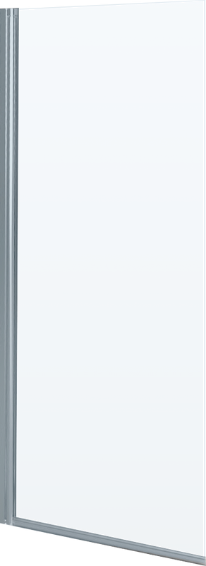 Шторка на ванну BelBagno Uno V-1-90/150-C-Cr стекло прозрачное