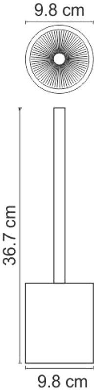 Набор Дозатор Wasserkraft Berkel + Стакан + Ершик + Держатель + Крючок