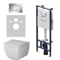 Комплект 5 в 1 AM.PM Gem IS100251.901701 с сиденьем микролифт