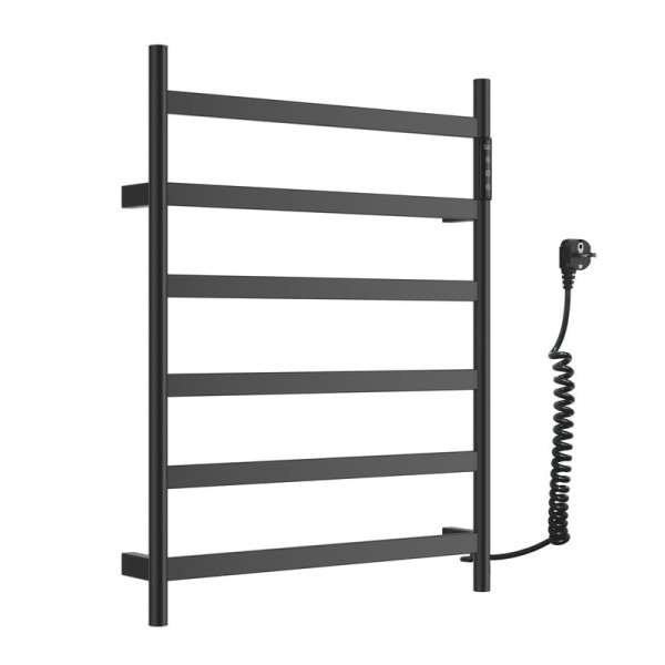 Полотенцесушитель электрический Wonzon & Woghand WW-A405-MB черный матовый