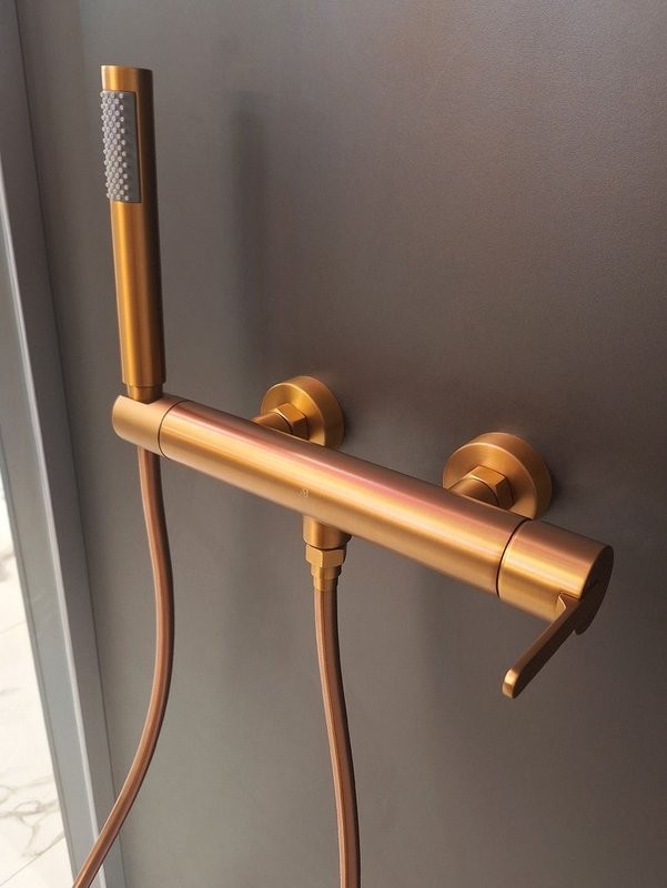 Смеситель для душа AltroBagno Unione AltroBagnoUnione030605BC матовая медь