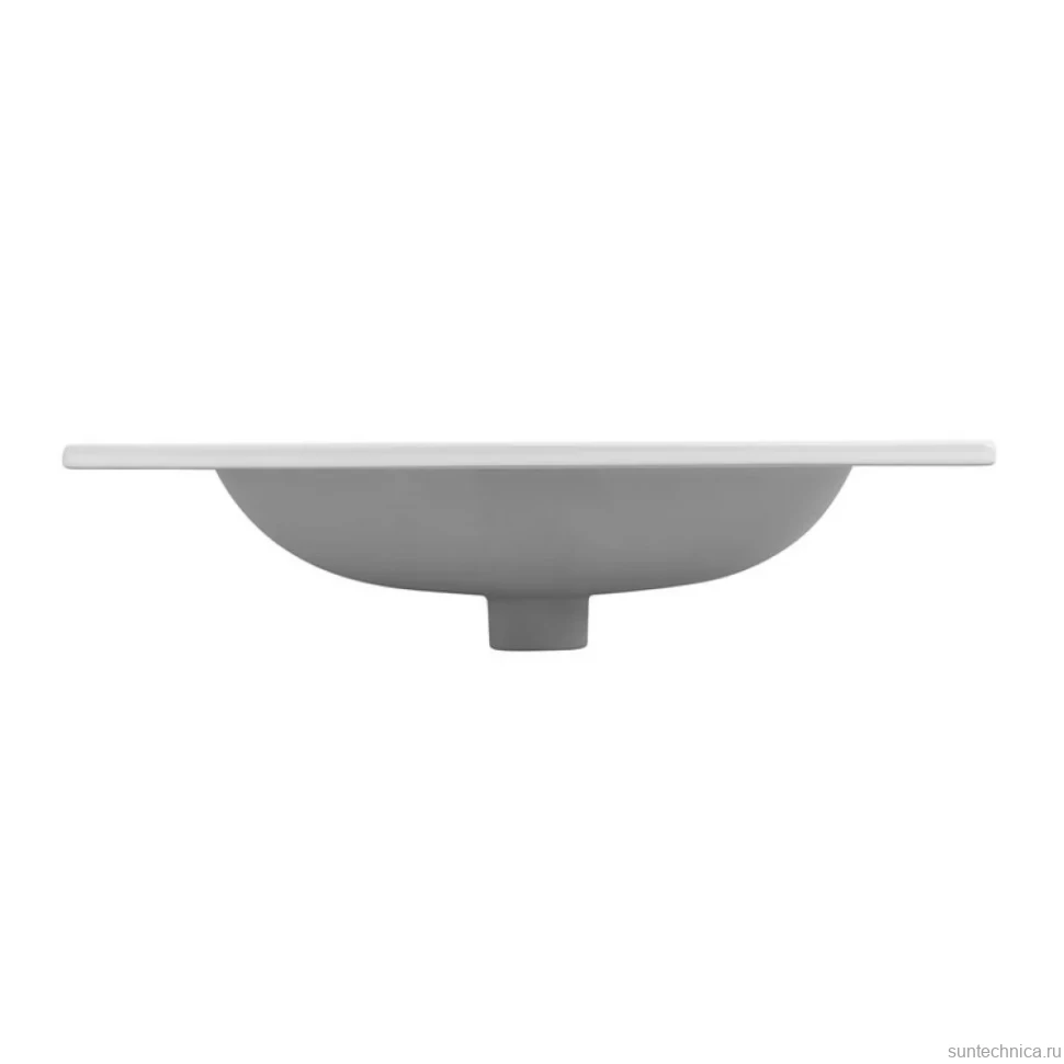 Тумба с раковиной Cezares Duet 60 bianco lucido, раковина Cezares CZR-8073-60