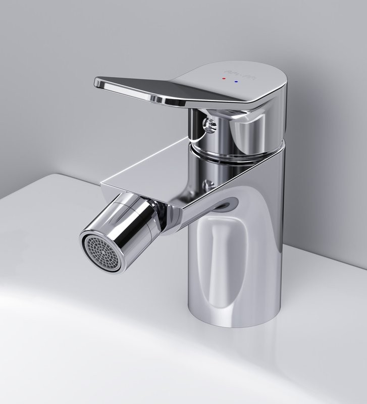 Смеситель для биде AM.PM X-Joy F85A83100 с донным клапаном, хром