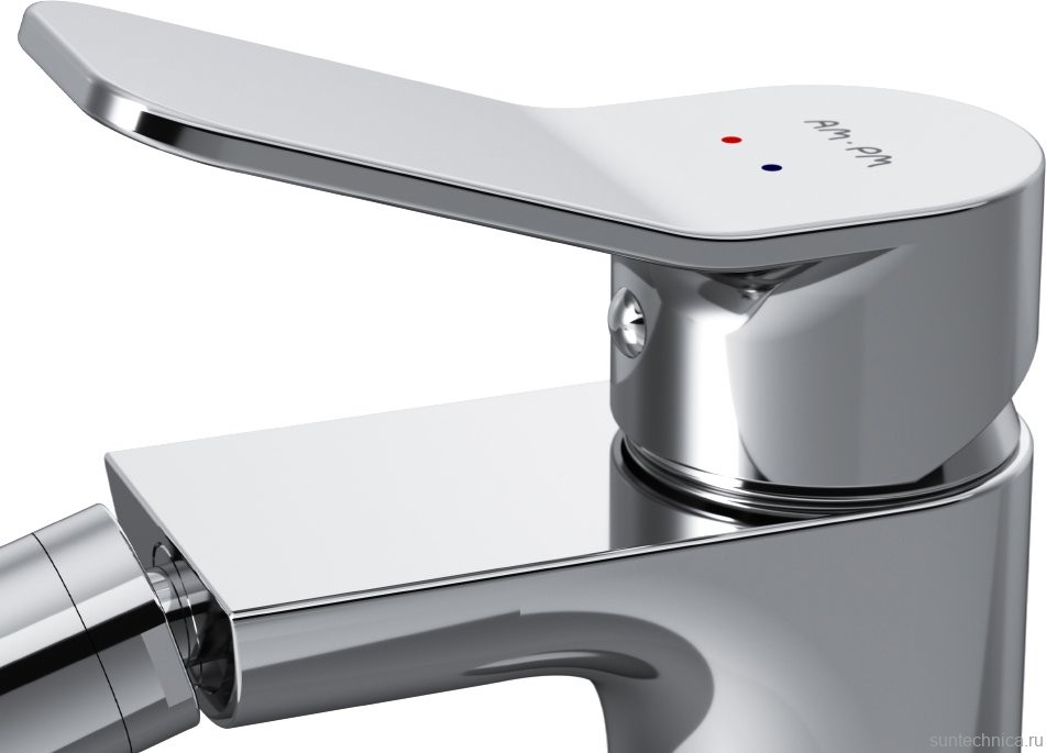 Смеситель для биде AM.PM X-Joy F85A83100 с донным клапаном, хром