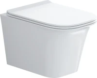 Унитаз подвесной Grossman Classic GR-4463S безободковый, с микролифтом