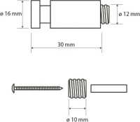 Крючок Bemeta Neo 104506095 Крючок Bemeta Neo 104506095