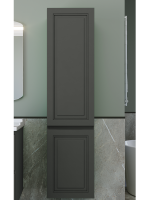 Шкаф-пенал для ванной Caprigo Wales 40 R графит