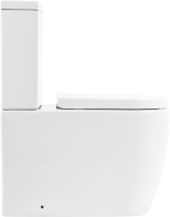 Унитаз-компакт напольный BelBagno Marino BB105CPR безободковый, крышка BB865SC с микролифтом, бачок BB105T