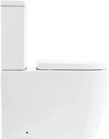 Унитаз-компакт напольный BelBagno Marino BB105CPR безободковый, крышка BB865SC с микролифтом, бачок BB105T