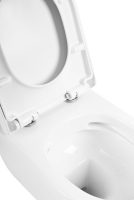 Унитаз-компакт напольный BelBagno Marino BB105CPR безободковый, крышка BB865SC с микролифтом, бачок BB105T