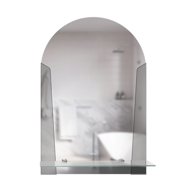 Зеркало MIXLINE "Эхо" 390*580 (ШВ) с полкой (К)