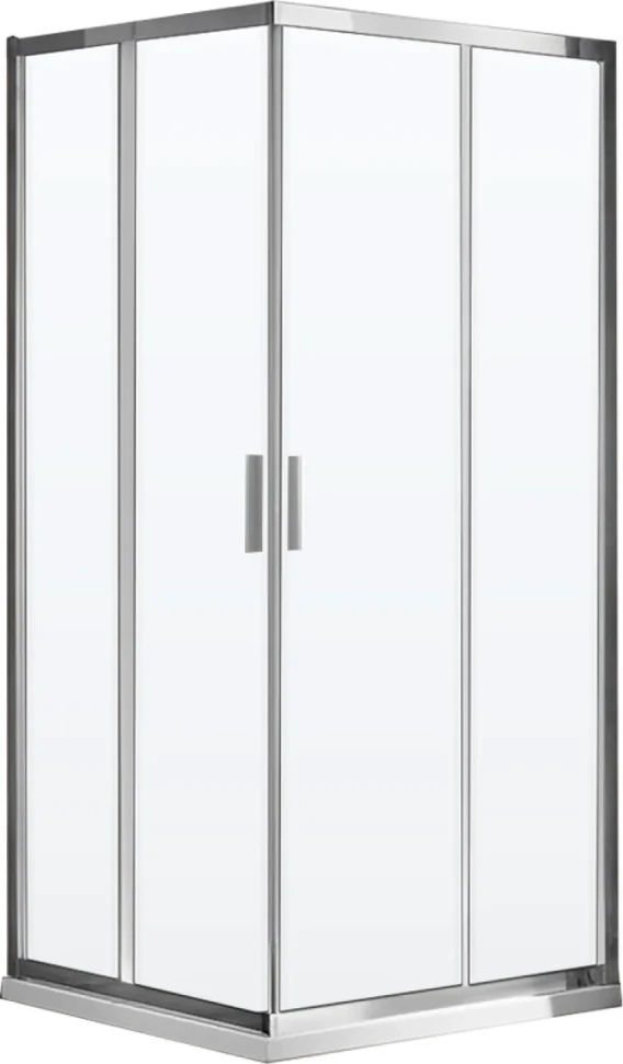 Душевой уголок Vincea Garda VSS-1G8011CL 110x80, профиль хром, стекло прозрачное
