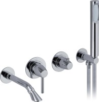 Душевой комплект Webert Opera moderna Opera moderna OE860312015 С ВНУТРЕННЕЙ ЧАСТЬЮ, хром