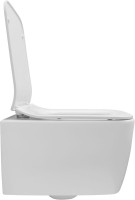 Унитаз подвесной Allen Brau Liberty 4.33007.21 безободковый, с микролифтом, матовый белый